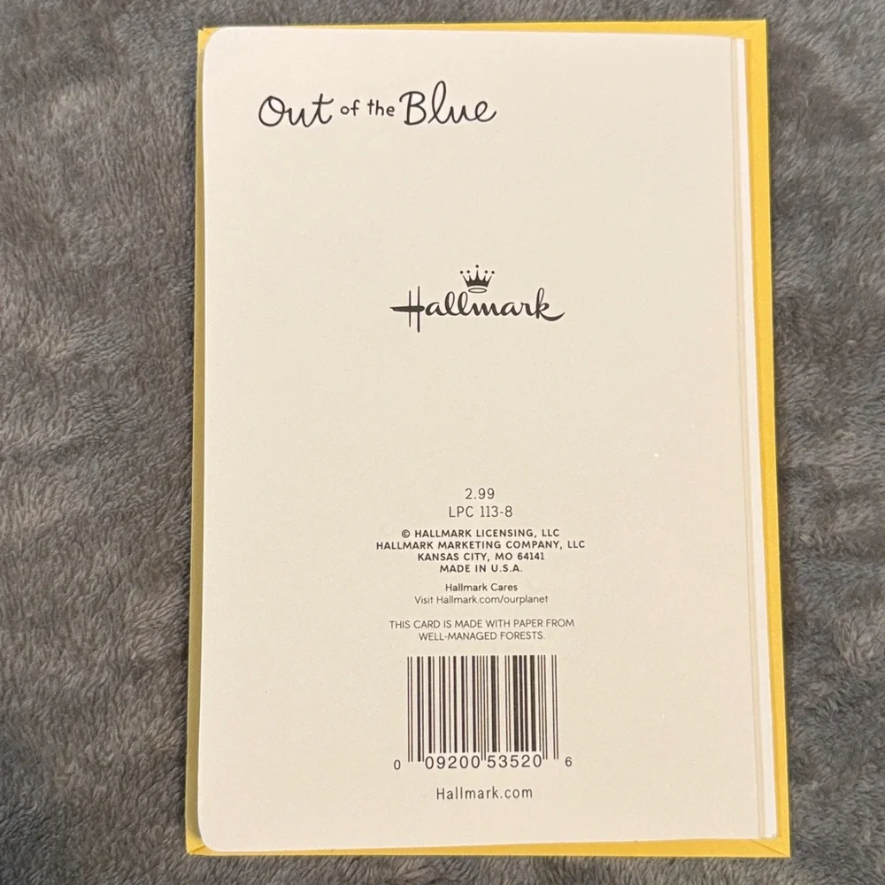 Hallmark brand new